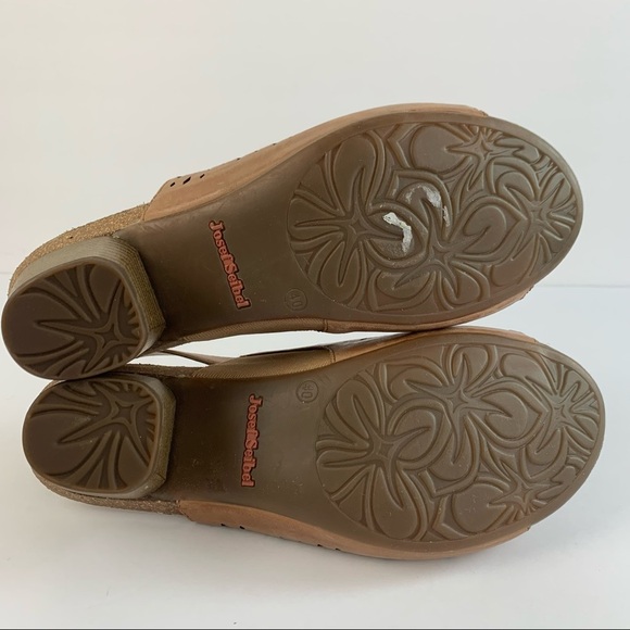 Josef Seibel Rose Mid Heel Sandal Block Heel EU40 - Picture 9 of 10